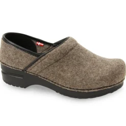 Ava Women's Vegan Clog in Stone