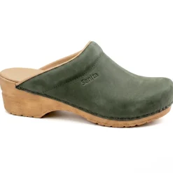 Ellis Women's Clog in Khaki