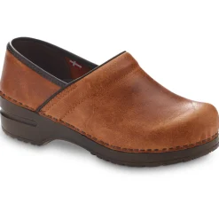 Errol Women's Clog in Cognac