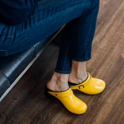 Estelle Women's Clog in Yellow