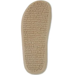 Lodge Slide Unisex Wool Slipper in Stone
