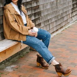 Penny Women's Wood Boot in Brown