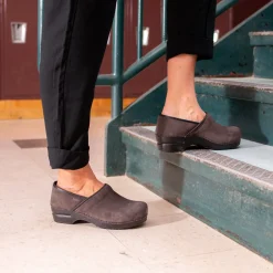 Pro Suede Women's Clog in Steel