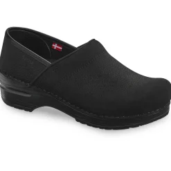 Pro. Textured Oil Women's Clog in Black Wide