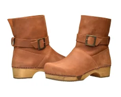 Runa Women's Wood Boot in Cognac