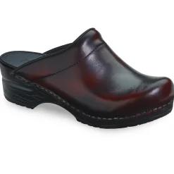 Sonja Cabrio Women's Clog in Bordeaux