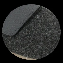 Varde Unisex Wool Slipper in Charcoal