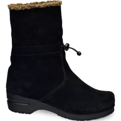 Yama Women's Suede Boot in Black